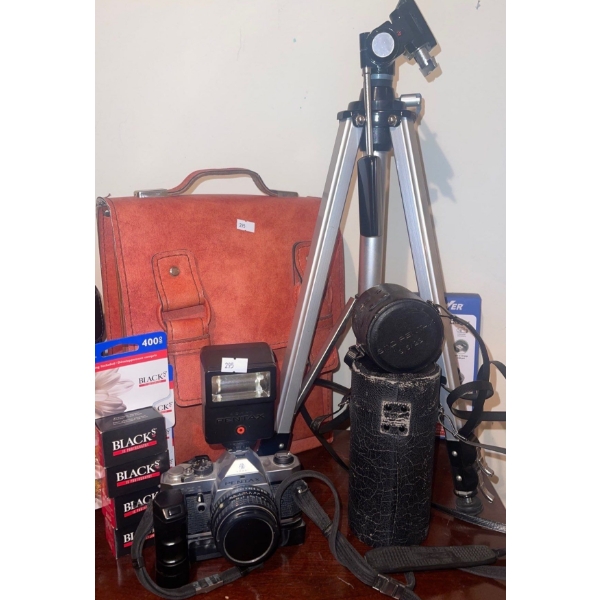 Timeless Camera Accessories Pentax Tripod & More