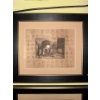 Image 2 : Framed Antique Artwork (3) 15"x15"