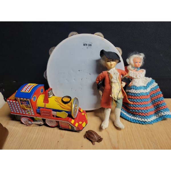 Kids Toys and Tambourine