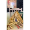 Image 1 : Corn Husk Nativity Scene w/ Puzzle Advent Callender & More		