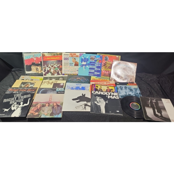 Assorted Records, Various Genres: Bong Crosby, Wet Willie, Lovin' Spoonful, Carolyne Mas and More!