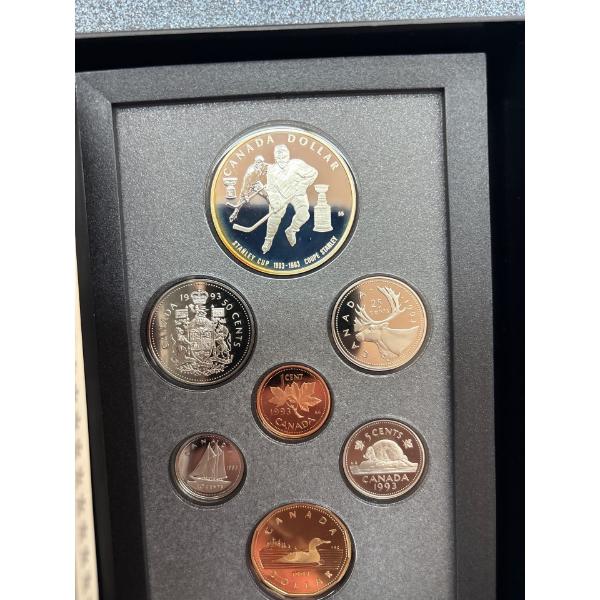 1993 Canadian double dollar set with 50% silver dollar