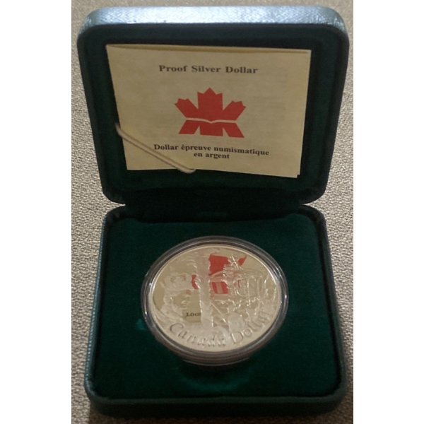 2002 Proof Dollar 92.5% Silver 25.175 Grams