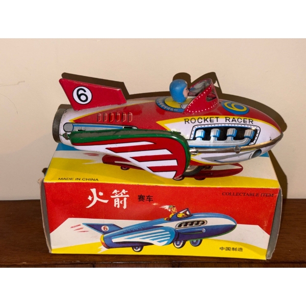 Rocket Racer "Roll Back to Wind" Collector Toy 8 W, 3 D, 3 T 
