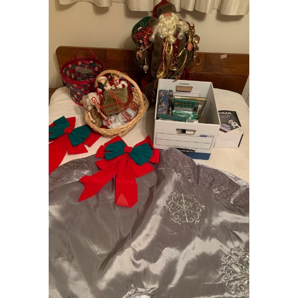 Holiday Decorations & Decor - Lux Santa 19T Ornaments & More