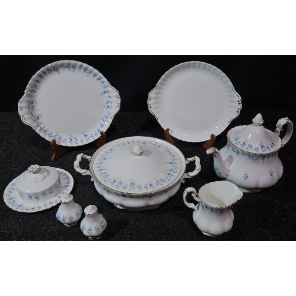 Royal Albert Bone China ‘Memory Lane’ Complete Tea and Dinner Set