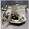 Image 3 : Vintage Metal Charcoal Burner and Tool Set