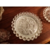 Image 5 : Bubble Lace Glassware Serving Bowl Set, Various Angels- Tallest 14 T, and More!