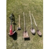 Image 1 : Shovels and Weedwacker