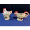 Image 1 : Royal Doulton Chicken Themed Cream and Sugar Set
