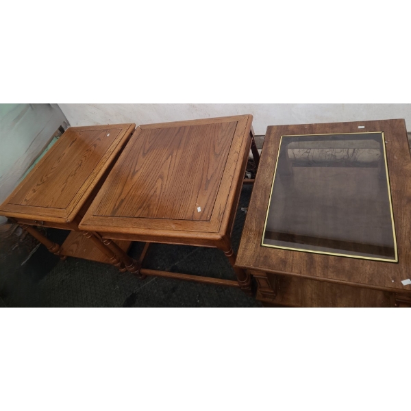 Tables: Sklar-Peppler 22 W, 26.5 D, 22 T,  27 W, 27 D, 22 T  and w/ Glass Top 21.5 W, 27.5 D, 20 T