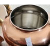 Image 4 : Copper Decor: Teapot 10 T, Pot 4.5" Top, 3.5 T, Recipe Box, Coffee Tin, Napkin Rings and More!