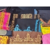 Image 3 : Vintage Fabrics and Scarfs with Older Pants and Suspenders, 80's Stretch Belt