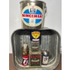 Image 1 : Vintage Tins: Nabob, Maytag Fuel Mixing Jug, Climax Jams, Formaldehyde Cup & More