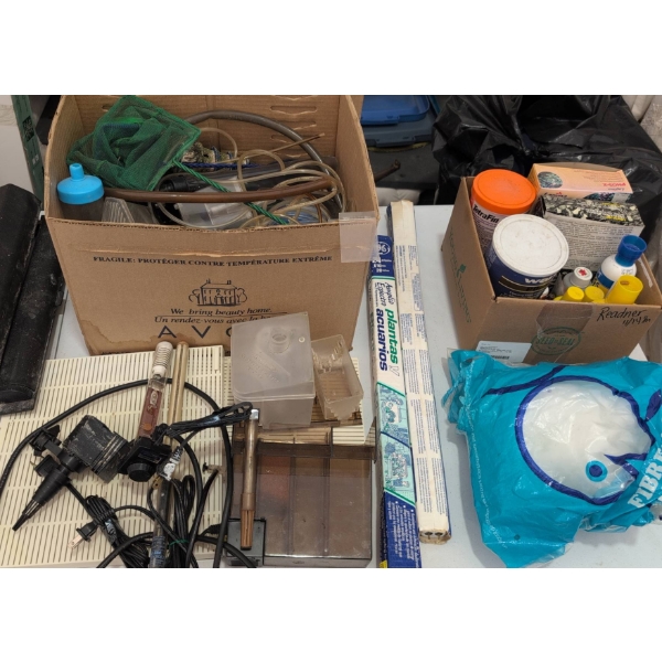 Aquarium Supplies and Accessories Lot