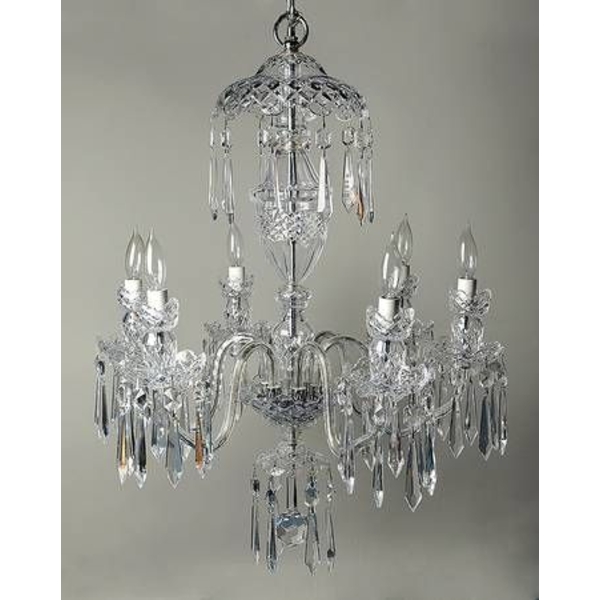 Waterford Crystal 5 Arm Chandelier (Purchased Mid 70's From Dublin, Ireland)