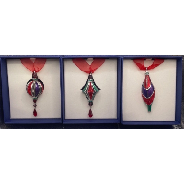 Swarovski Crystal Heirloom Christmas Ornaments 
