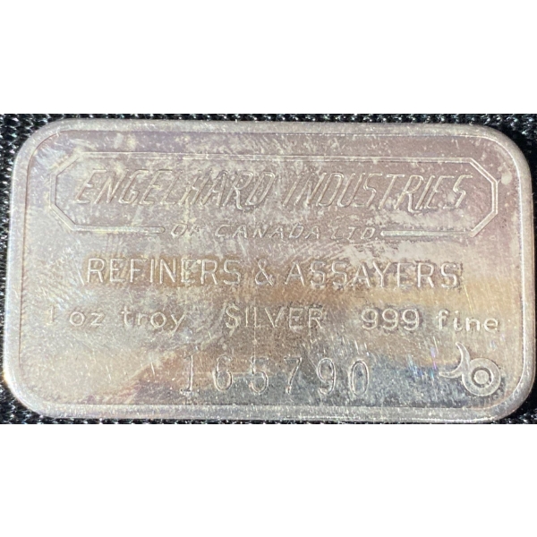 1 Troy Ounce Fine Silver Bar