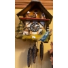 Image 1 : Animated Black Forest Lumberjack Cuckoo Clock 16T 