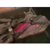 Image 2 : 2 Small Medieval Decorative Metal Blades + Morning Star Weapon on Plaque -  12T Each