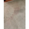 Image 3 : Manor Park Collection Green Fabric Rug, Red Stain, 5.00x8.00