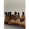 Image 2 : Lovely Decorative Wooden Last Supper Scene - 14L 