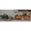 Image 1 : Gotham Steel 5 Piece Cookware Set, Pot and Toaster Oven Tray