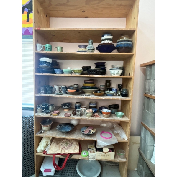 all contents ceramics, including shelf