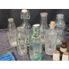 Image 3 : Vintage Array! Milk Bottles, Hand Made Pottery Trays, Vintage Medicine Bottle, Crystal Tray