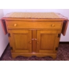 Image 1 : Vilas Maple Wooden Sideboard Cabinet with Drop-Leaf Extensions and Storage