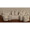 Image 1 : 'The Last Supper' Religious Centerpiece 18L Stoneware Heavy 