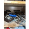 Image 14 :  Large cabinet full of grinders grinding wheels several packs of new grinding wheels drills several 
