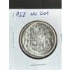 Image 1 : Canada 1958 Half Dollar Coin