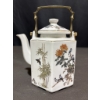 Image 4 : Japanese Porcelain Tea Set With Bird and Floral Motif, 8 Pieces