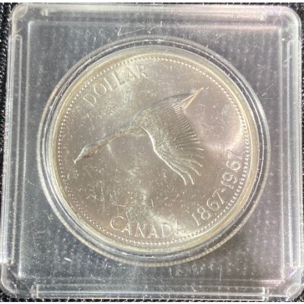 1967 Canadian Silver Dollar