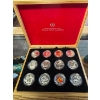 Image 1 : 2013 $10 O Canada Series: Pure Silver Set with Display Case 12 coin set 190.44 g
