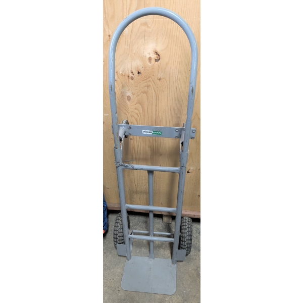 Haussmann Convertible Hand Truck/Dolly With Pneumatic Tires