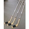 Image 2 : Kids Coat Rack Three Bauer Street Hockey Sticks Just Add 3 Pucks