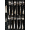 Image 1 : Wm. Rogers & Son Revelation Silverplate Forks and Knife