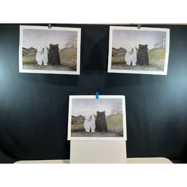 Alex Halliburton 3 Copies of The Masters Return 16Tx21.5W