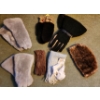 Image 1 : Collection of Sheepskin Mittens and a Fur Hat (Small Size)
