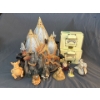 Image 1 : Krystonia Hand Painted Figurines, Made in England w/ Certificates,  8 Pieces, Largest 10inx10in