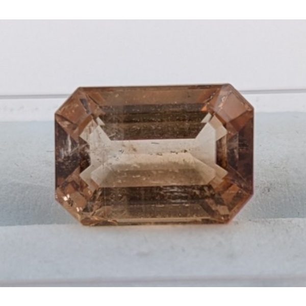 11.08 ct Certified Imperial Topaz gemstone Untreated ($11,900 Appraisal)