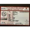 Image 8 : 1.01 SI1 F Caret Round Brilliant Cut Canadian Diamond 6.6g 14K Canadian Ice Appraised $24,345.00 