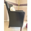 Image 9 : Pair of Vegan Leather Accent Chairs - Damaged See Photo 31T