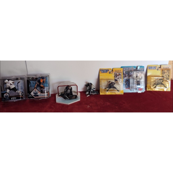 Tommy Salo and Felix Potvin Statues (Potvin stick broken), Hall, Eberle and more Figurines