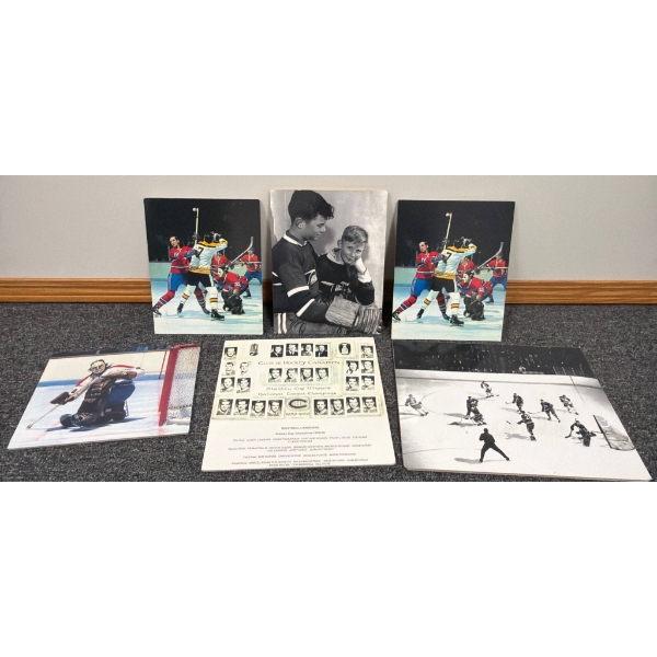 Montreal Canadiens Memorabilia, Including Photos and Print Items