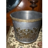 Image 6 : Gorgeous Floral Linen Collection w/ Heavy Solid Decorative Tin, Candle Holder 