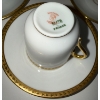 Image 3 : Vintage Limoges France Raynaud Ceralene Demitasse Cup & Saucers (9) High End China