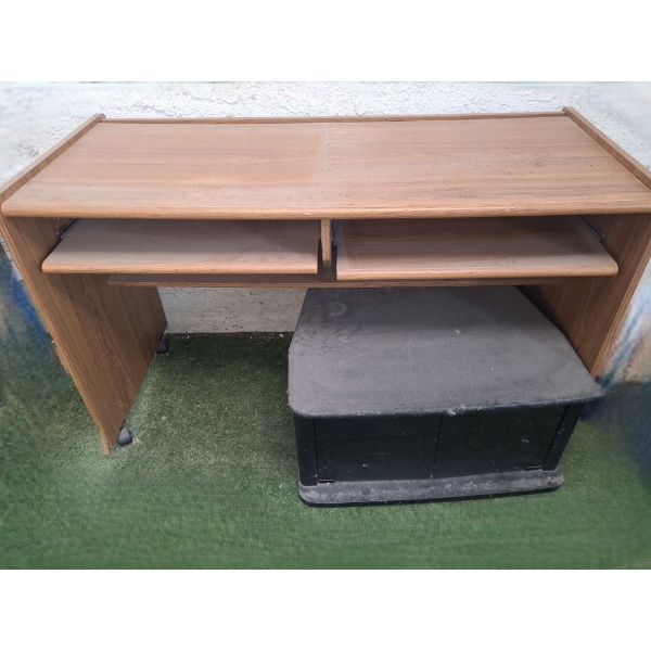 Desk MDF 49 W, 21 D, 31 T and TV Stand MDF 27 W, 20 D, 13 T